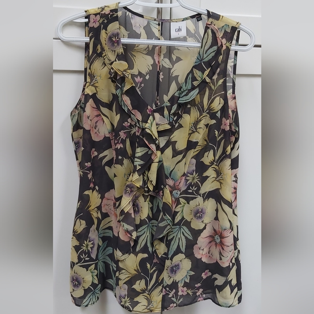 CAbi Osaka Nights sleeveless top